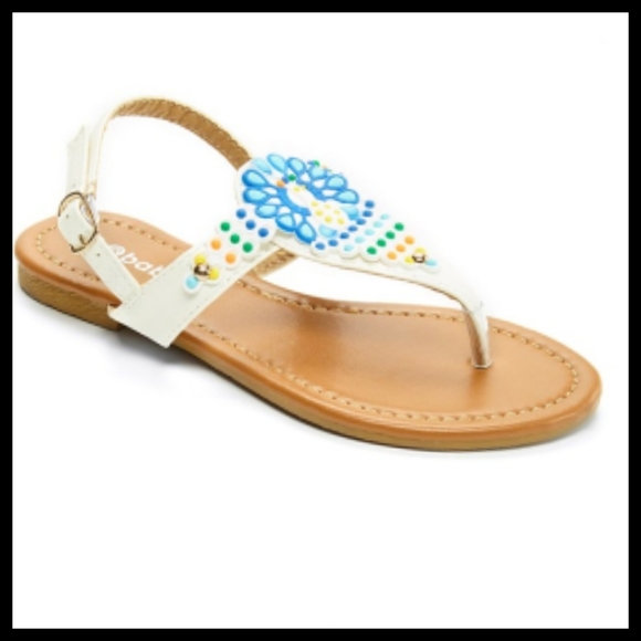 Babe Peacock Sandals - Picture 1 of 4